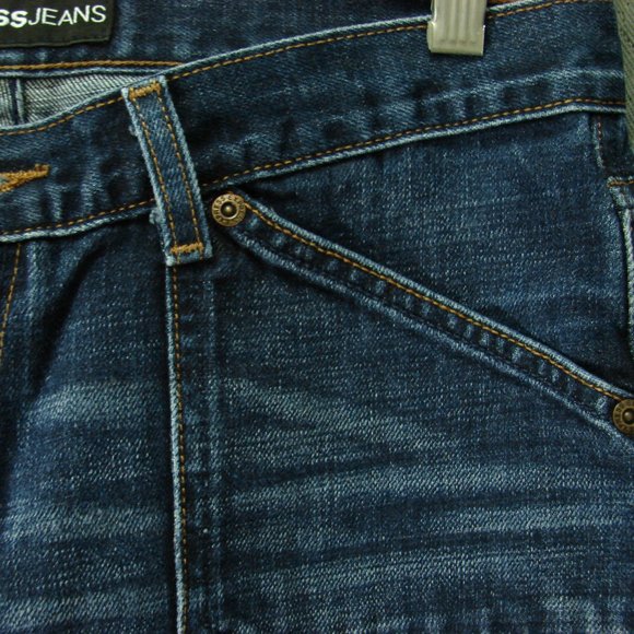 Express Jeans Precision Fit Snap Bk Pockets Sz 7/8 - Picture 16 of 16